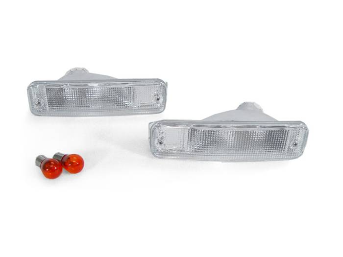 Depo - Honda CRX Clear DEPO Bumper Signal Light