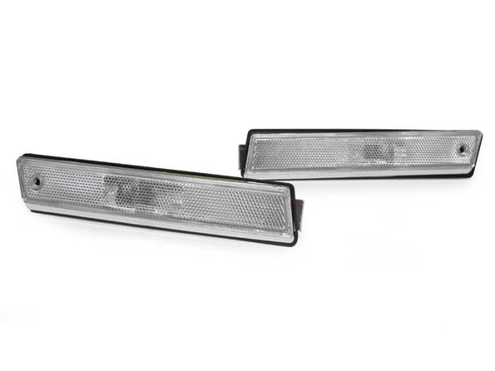 Depo - Volkswagen Golf 2 / Jetta Clear Front DEPO Bumper DEPO Side Marker Lights