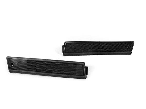 Depo - Volkswagen Golf 2 / Jetta Black Front DEPO Bumper DEPO Side Marker Lights