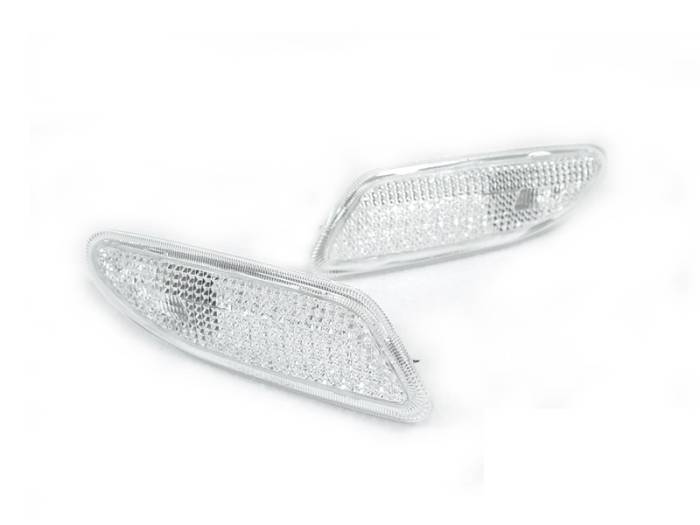 Depo - Mercedes W203 C-Class Clear DEPO Bumper Lights