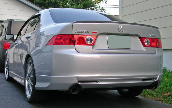 Depo - Acura TSX Crystal Smoke DEPO Rear Bumper Reflector
