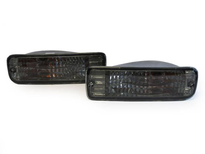 Depo - Toyota 4Runner Crystal Smoke DEPO Bumper Lights