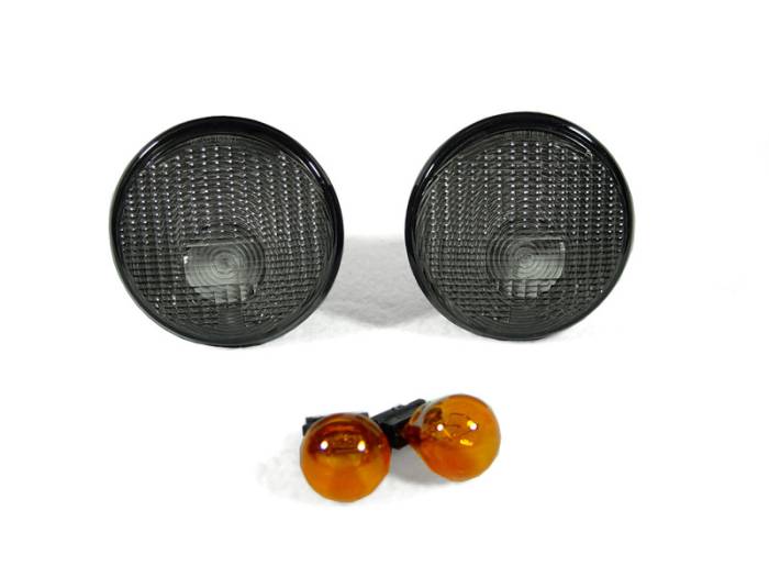 Depo - Jeek JK Wrangler Smoke DEPO Bumper Signal Light