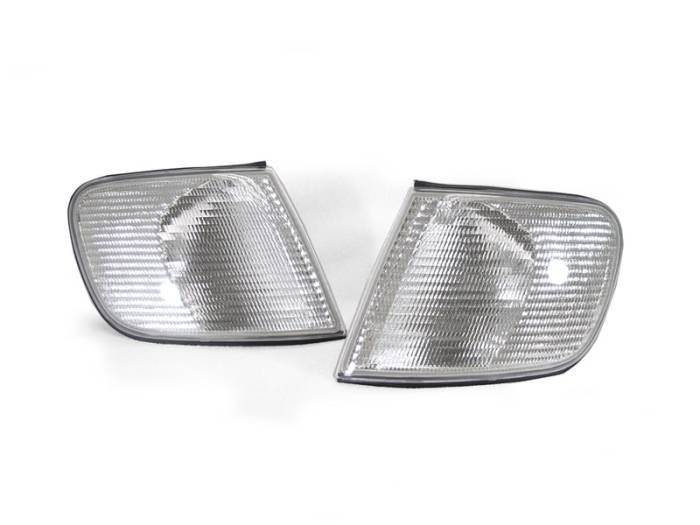 Depo - Audi 100 / 92-94 S4 DEPO Clear Corner Lights Set