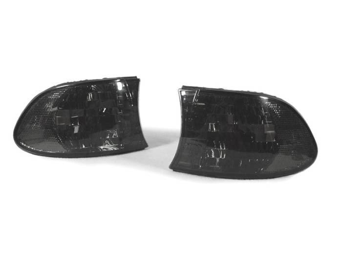 Depo - BMW E38 7 Series Dark Smoke DEPO Corner Lights
