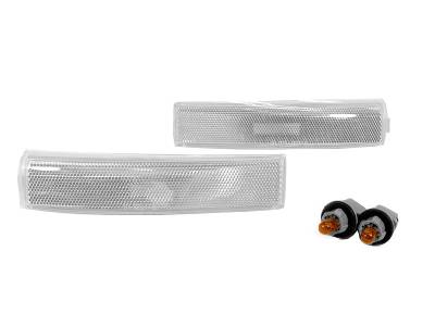 Depo - Lincoln LS Without Sport Pkg Clear DEPO Bumper DEPO Side Marker Light