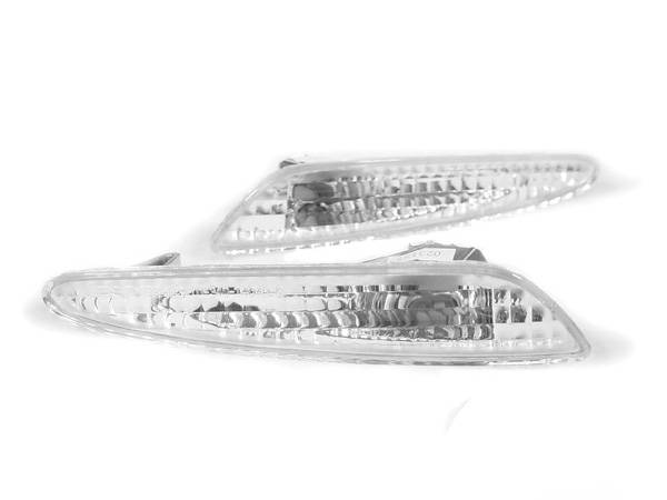 Depo - Mercedes W211 E- Class Crystal Clear Front DEPO Bumper Light