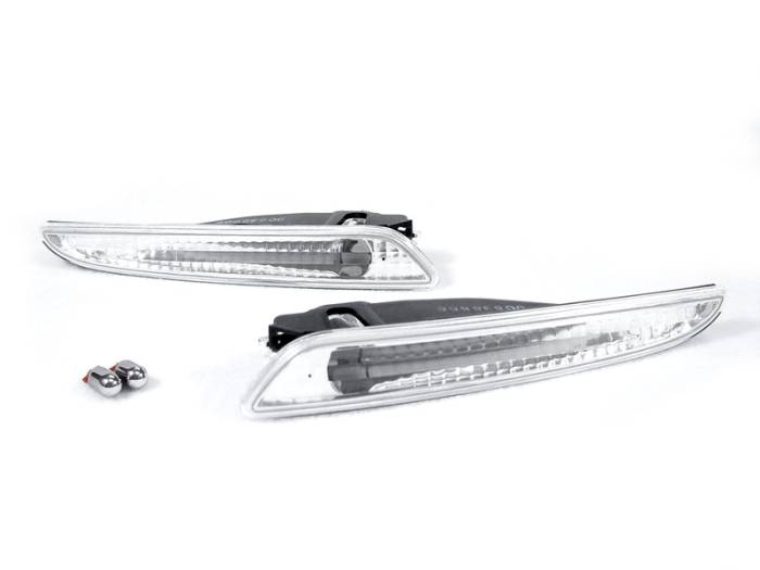 Depo - Mercedes W211 E- Class Crystal Clear Front DEPO Bumper Light