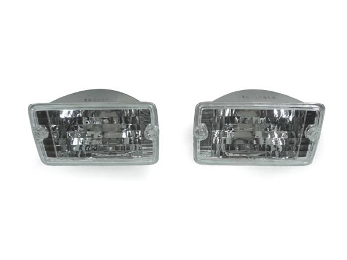 Depo - Jeep TJ Wrangler Crystal Clear DEPO Bumper Signal Light