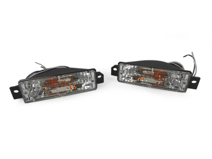 Depo - BMW E30 Crystal Clear DEPO Bumper Lights