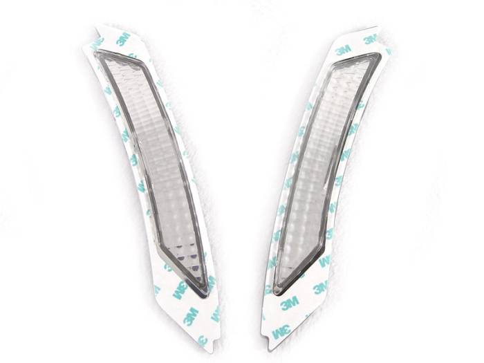 Depo - BMW E90/E91 4D/5D Crystal Clear DEPO Front Bumper Reflector