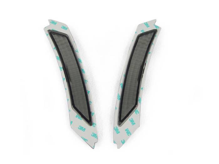 Depo - BMW E90/E91 4D/5D Crystal Smoke DEPO Front Bumper Reflector