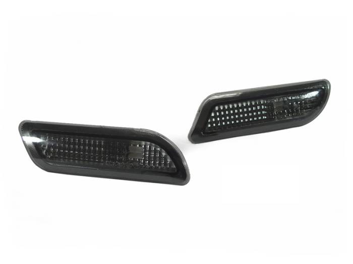 Depo - Mercedes W208 Clk / 98-04 R170 Slk Crystal Smoke DEPO Bumper Light