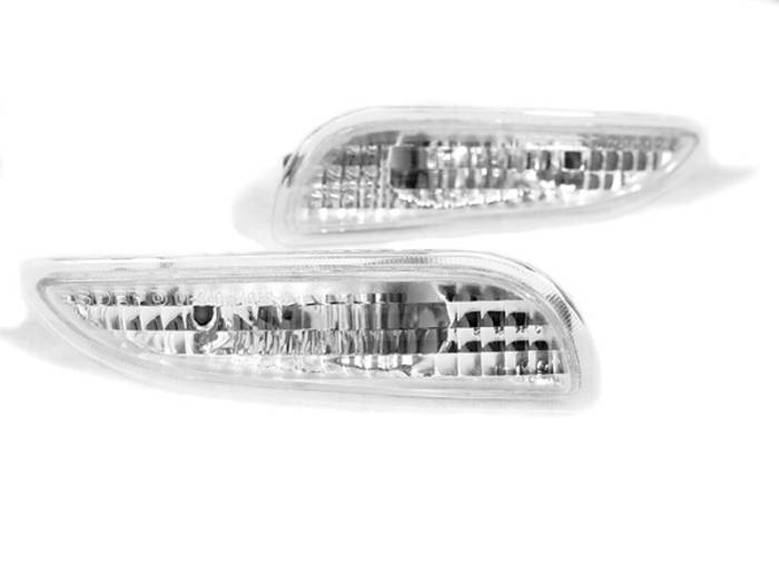 Depo - Mercedes W209 Clk-Class Crystal Clear DEPO Bumper Light