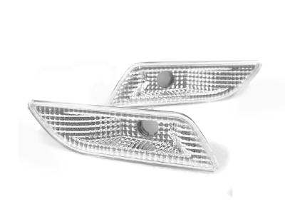 Depo - Mercedes W215 Cl-Class Crystal Clear DEPO Bumper Lights