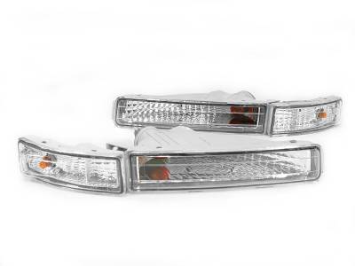 Depo - Lexus LS400 Crystal Clear Front DEPO Bumper Signal Light