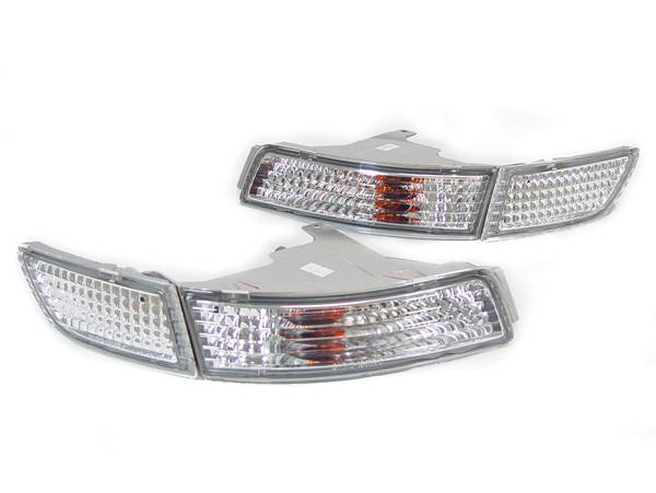 Depo - Toyota Sw20 Mr2 Crystal Clear DEPO Bumper Signal Light