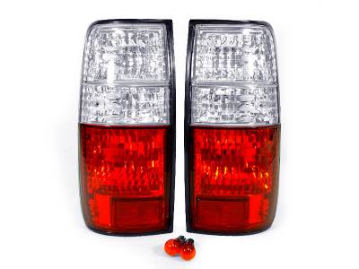 Depo - Toyota Land Cruiser & 1995-1997 Lexus Lx450 Red/Clear DEPO Tail Light