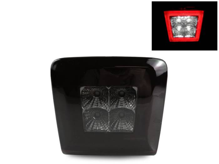 Depo - Nissan 370Z Jdm Style Light Bar Cube Smoke Lens Led Rear DEPO Fog Light