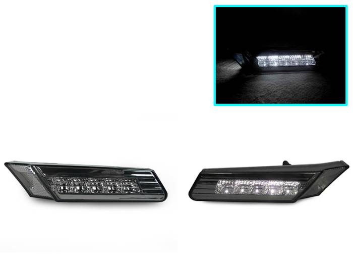 Depo - Porsche 997 / Boxster 987 Depo Smoke White Led DEPO Side Marker Light