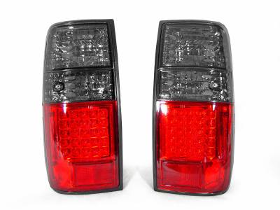 Depo - Toyota Land Cruiser Red/Smoke Led DEPO Tail Light