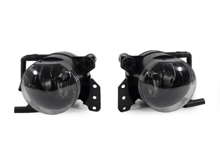 Depo - BMW E46 2D/Cabrio W/O Sport Am DEPO Fog Lights Set + Bulbs