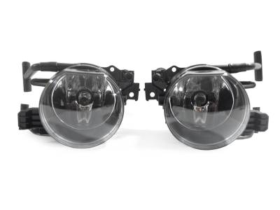 Depo - BMW E65/E66 7 Series Am DEPO Fog Lights Set + Bulbs