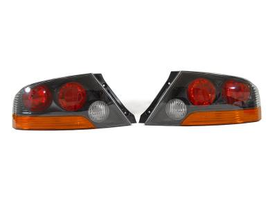 Depo - Mitsubishi Lancer EVO Black DEPO Tail Light