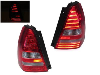 Depo - Subaru Forester Depo Red/Clear Led DEPO Tail Light