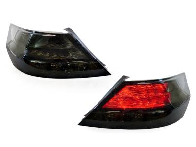 Depo - Acura TL Black / Smoke DEPO Tail Lights Set