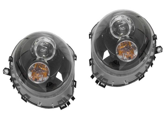 Depo - Mini Cooper Maxzone Black Projector DEPO Headlight