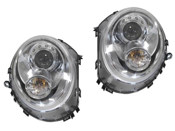 Depo - Mini Cooper Maxzone Chrome Projector DEPO Headlight