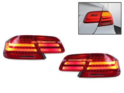 Depo - BMW E92 2D Coupe Euro Lci Look Led DEPO Tail Light 4Pcs W/Wiring Included