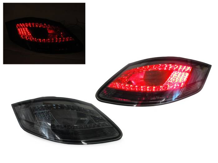 Depo - Porsche Boxster 987 Depo Smoke Led DEPO Tail Light