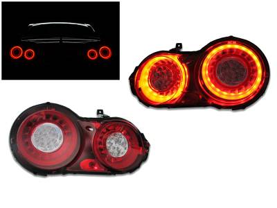 Depo - Nissan GT-R Facelift Style Depo Red/Clear Led DEPO Tail Light