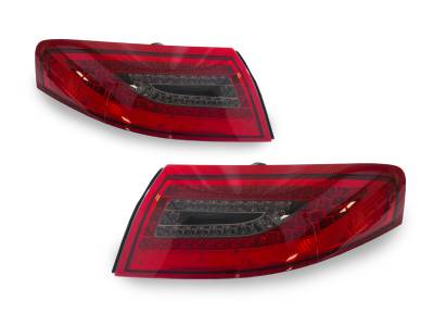 Depo - Porsche 911 (996 Chassis) Depo Red/Smoke Led DEPO Tail Lights