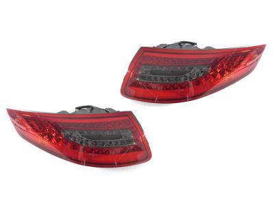 Depo - Porsche 911 (997 Chassis) Depo Red/Smoke Led DEPO Tail Lights