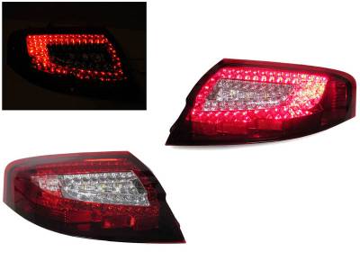 Depo - Porsche 996 Turbo & 4S Red/Clear Led DEPO Tail Light
