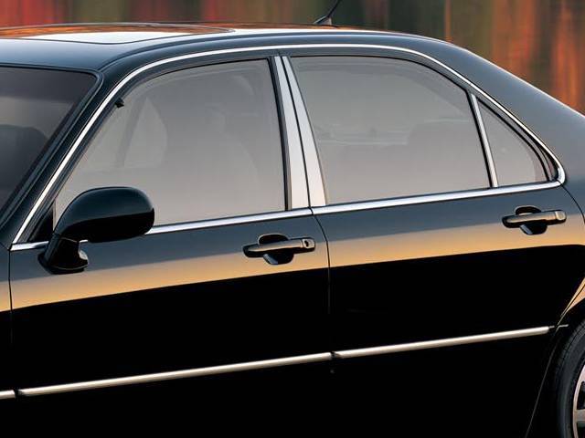 QAA - ACURA RL 4dr QAA Stainless 6pcs Pillar Trim PP20201