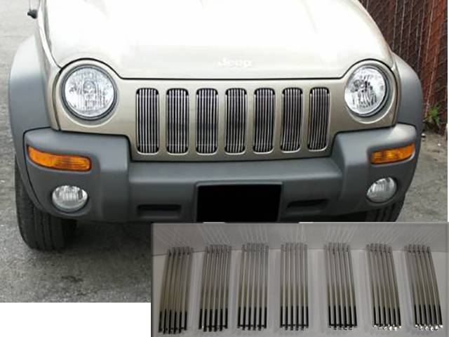 QAA - JEEP LIBERTY 4dr QAA 7pcs Grille Accent SGB42090