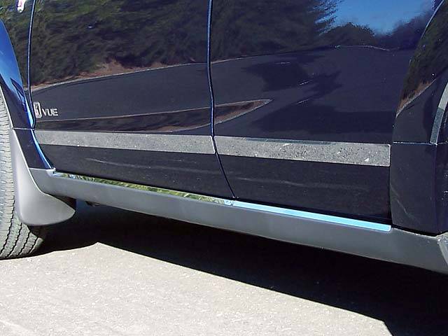 QAA - SATURN VUE 4dr QAA Stainless 4pcs Rocker Panel Trim TH43442