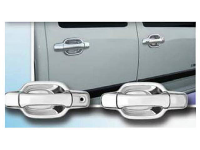 QAA - GMC CANYON 4dr QAA Chrome ABS plastic 8pcs Door Handle Cover DH44151