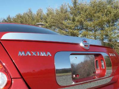 QAA - Fits Nissan MAXIMA 4dr QAA Stainless 1pcs Spoiler Accent SP24540