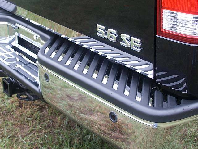QAA - Fits Nissan TITAN 2/4dr QAA Stainless 31pcs Rear Bumper Trim BI24520
