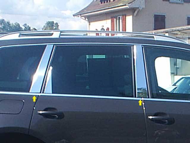 QAA - VOLKSWAGEN TOUAREG Crew Cab QAA Stainless 4pcs Pillar Trim PP24640