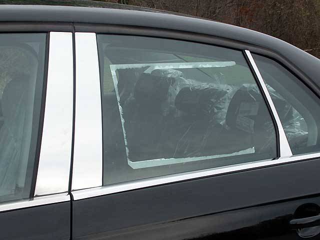 QAA - VOLKSWAGEN JETTA 4dr QAA Stainless 6pcs Pillar Trim PP25666