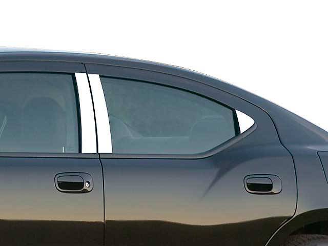 QAA - DODGE CHARGER 4dr QAA Stainless 6pcs Pillar Trim PP46911