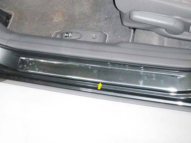 QAA - HONDA CIVIC 4dr QAA Stainless 4pcs Door Sill Trim DS26214