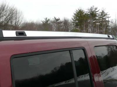 QAA - JEEP COMMANDER 4dr QAA Stainless 2pcs Roof Rack Accent RR46095