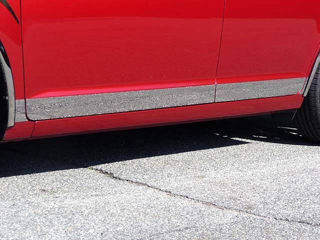 QAA - MERCURY MILAN 4dr QAA Stainless 8pcs Rocker Panel Trim TH46630